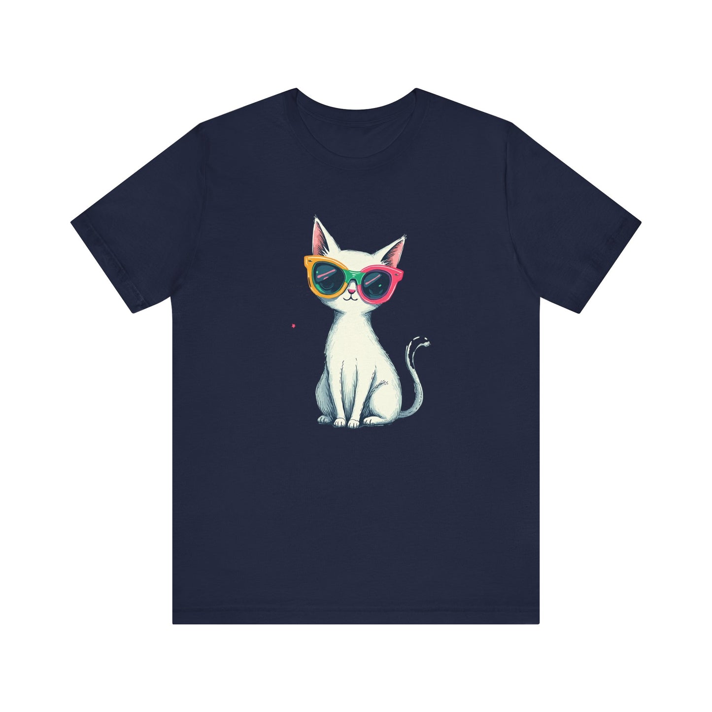 Cute Cat with Sunglasses T-Shirt