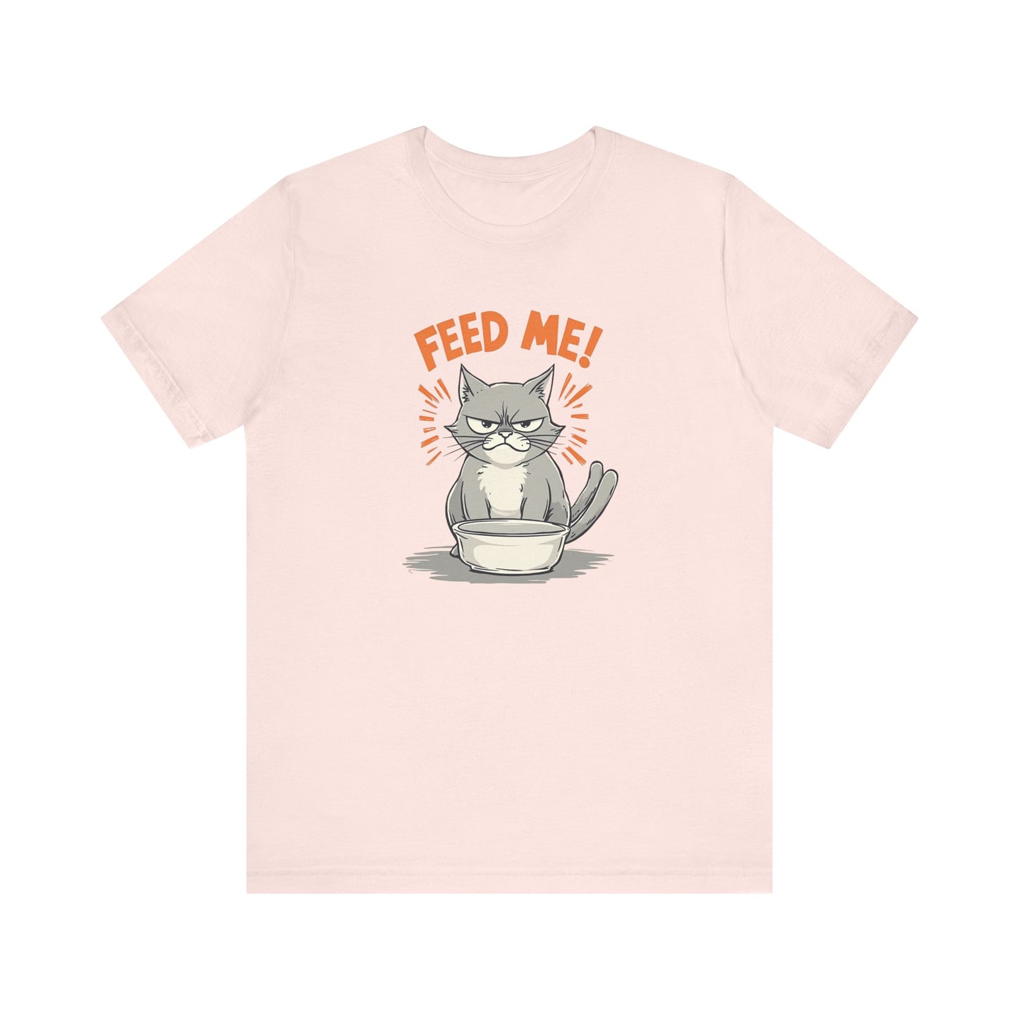 Funny Cat FEED ME T-Shirt