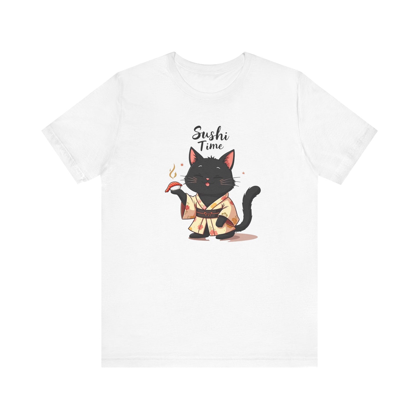 Kawaii Japanese Cat T-Shirt Unisex