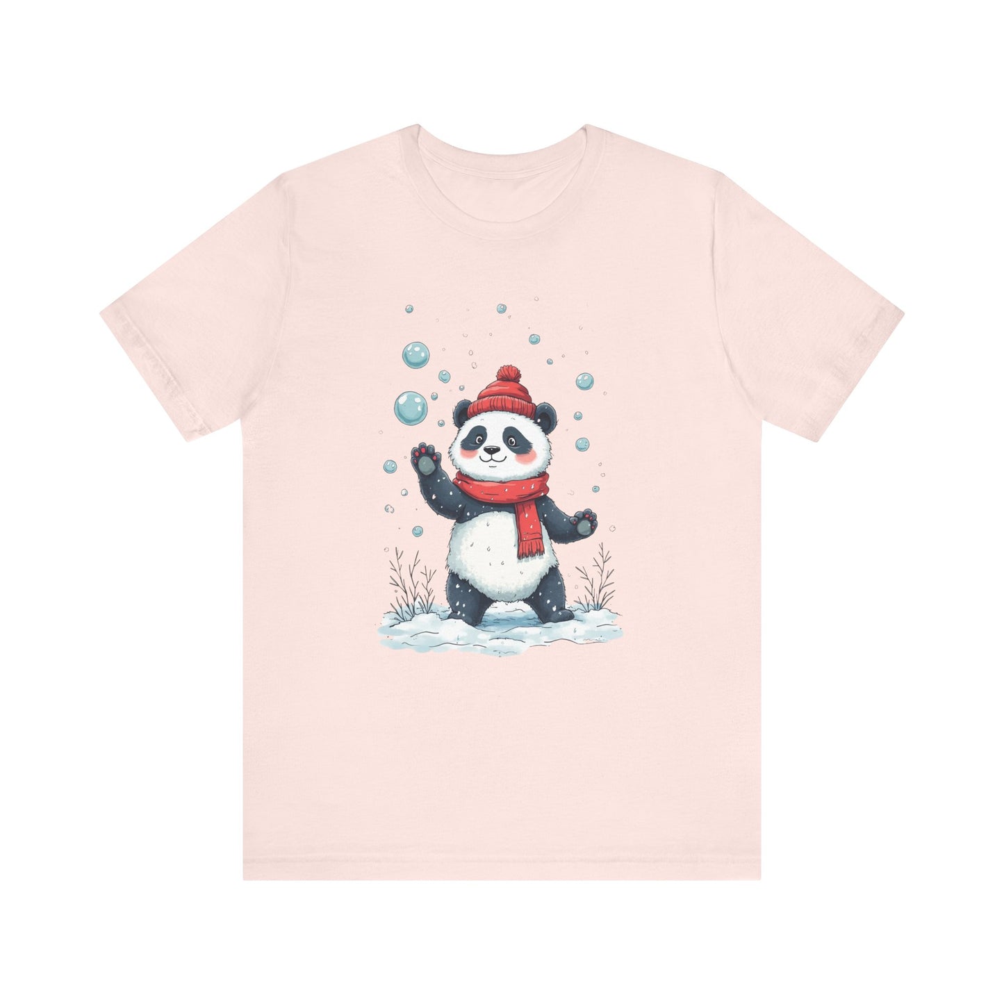 Snow Panda Unisex Tee