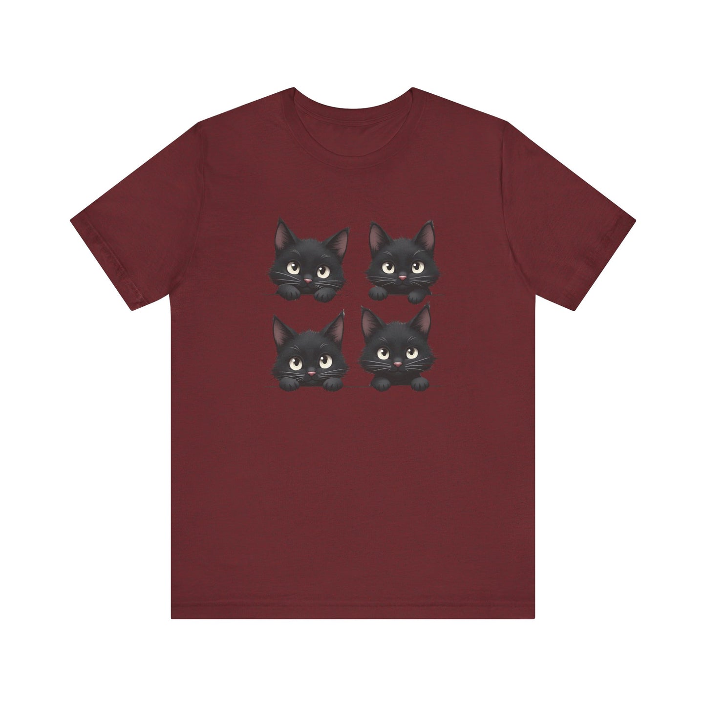 Cute Black Cats T-Shirt Unisex