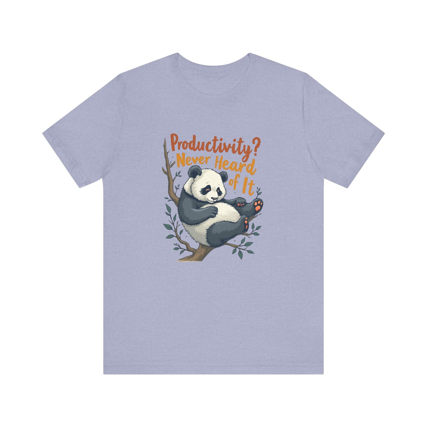 Lazy Panda T-Shirt Unisex
