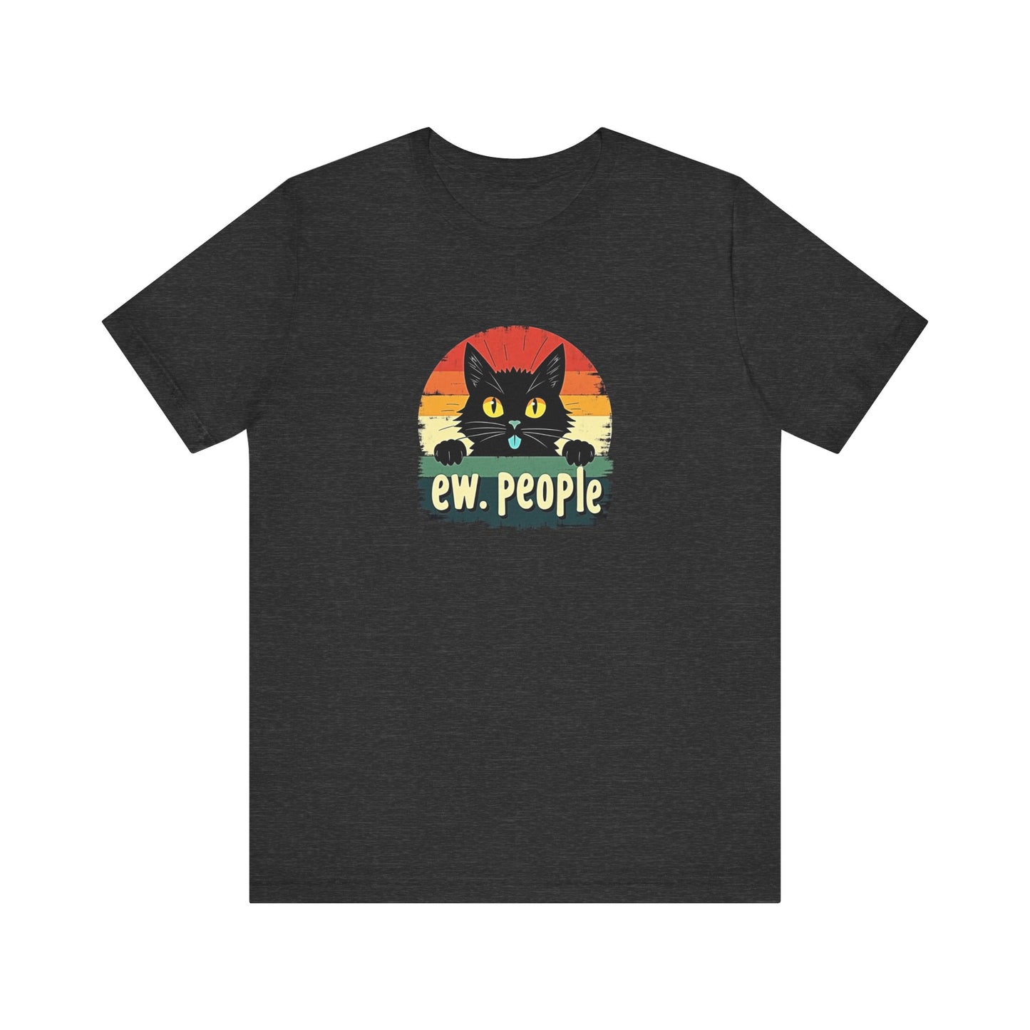Funny Cat Ew People T-Shirt