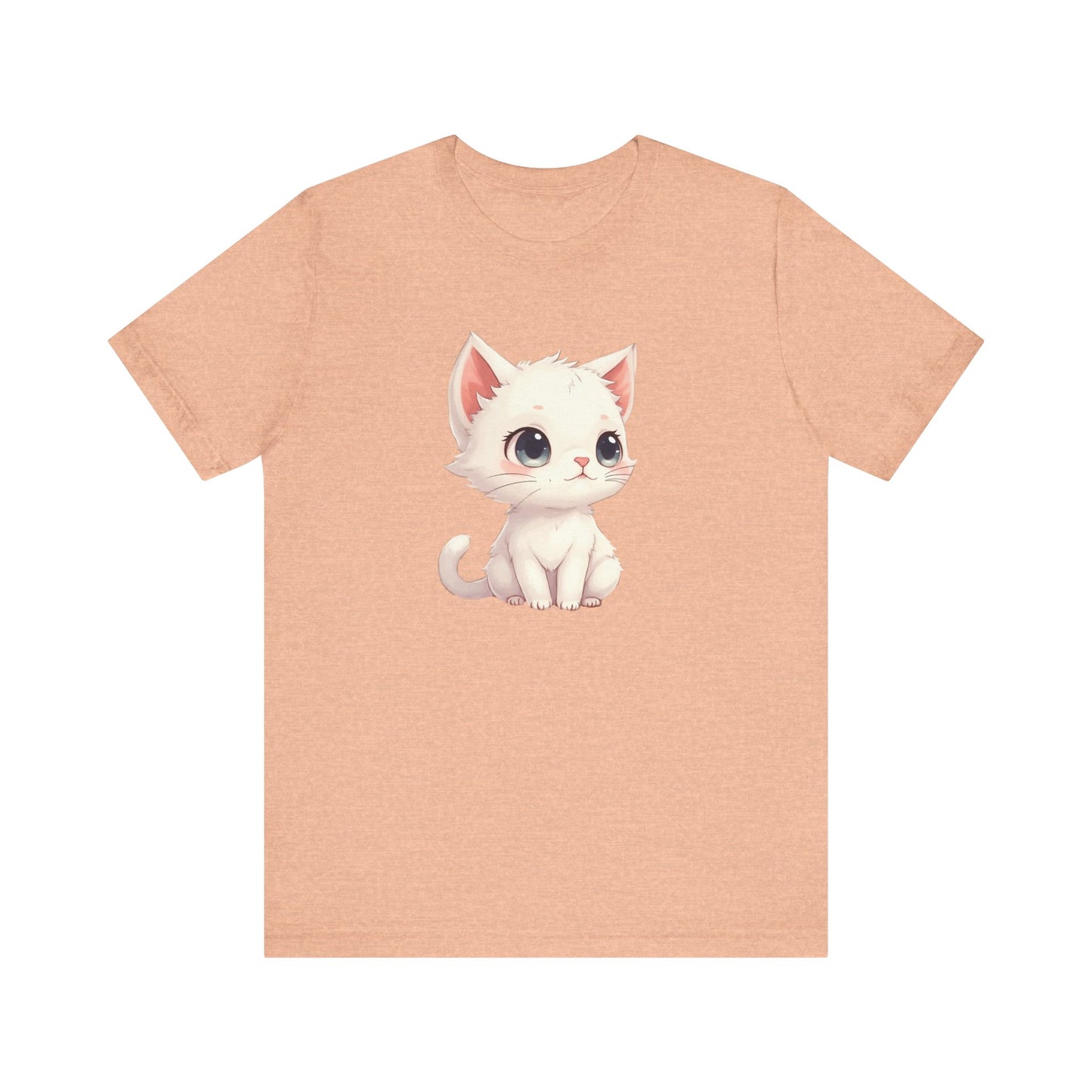 Cute White Kitten T-Shirt