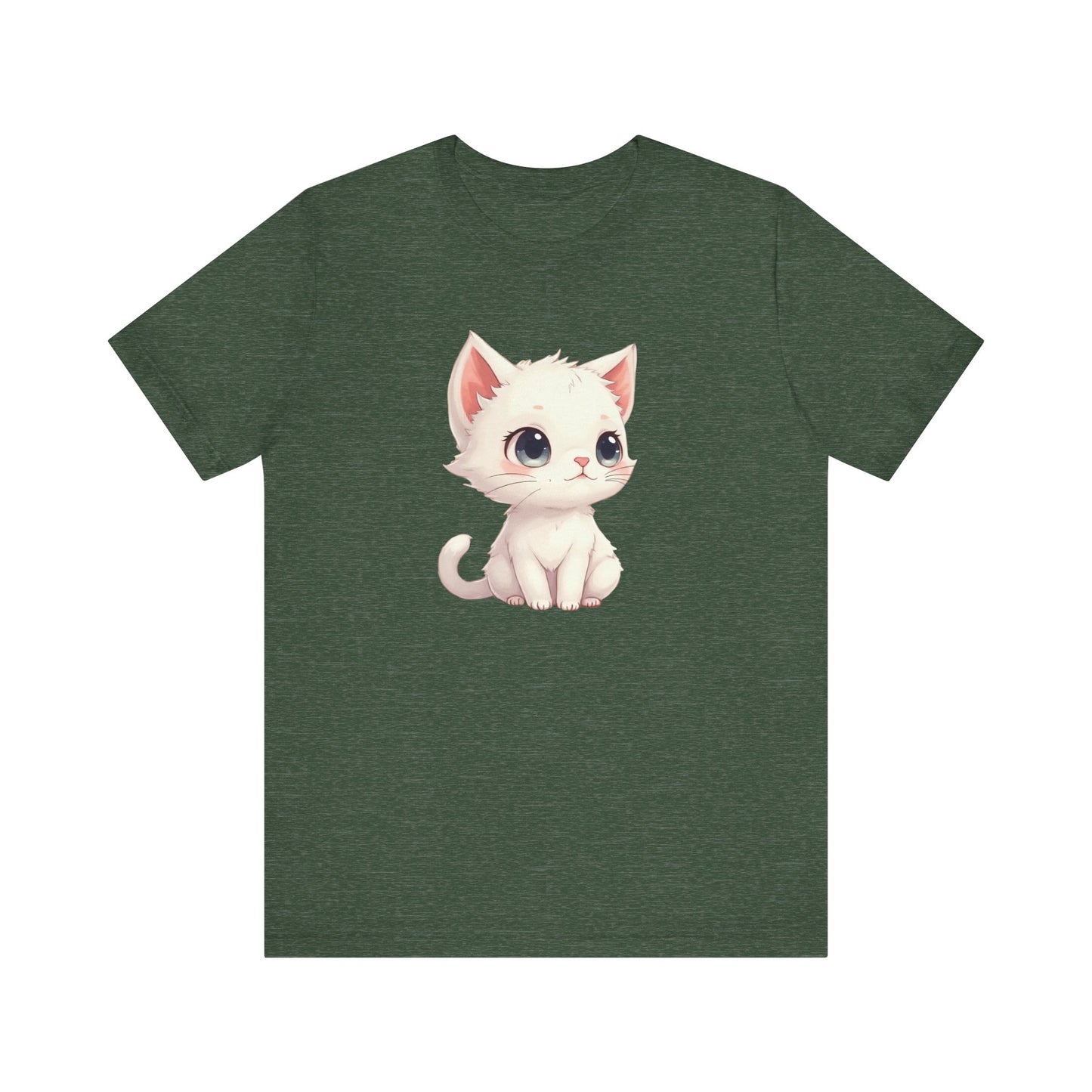 Cute White Kitten T-Shirt