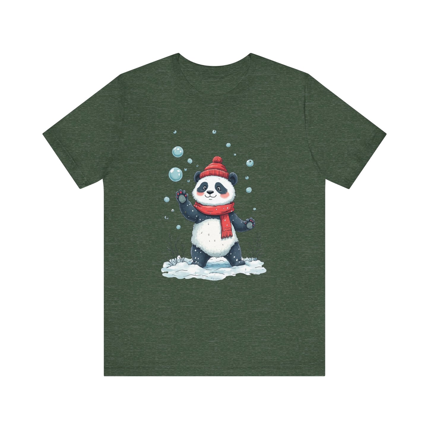 Snow Panda Unisex Tee