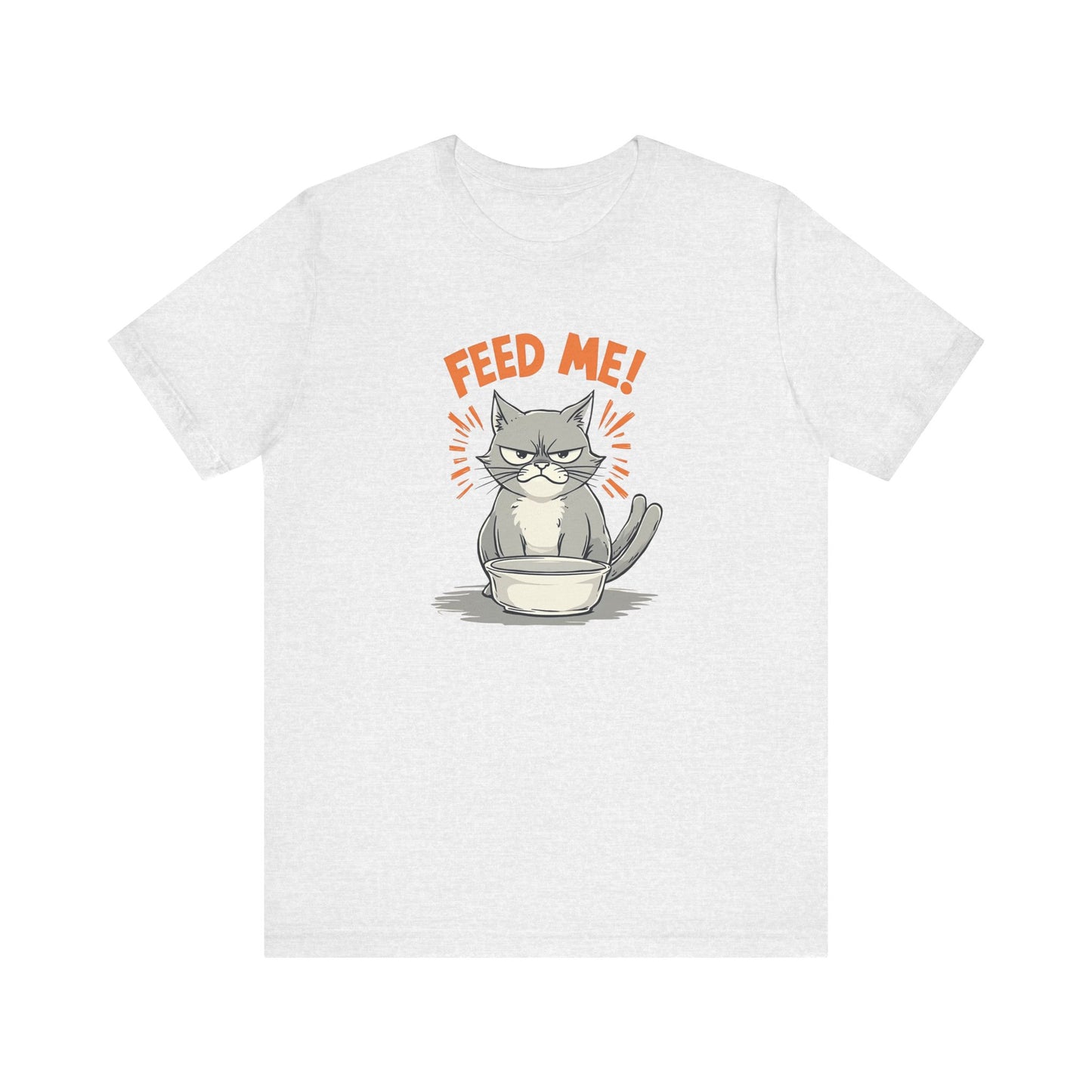 Funny Cat FEED ME T-Shirt