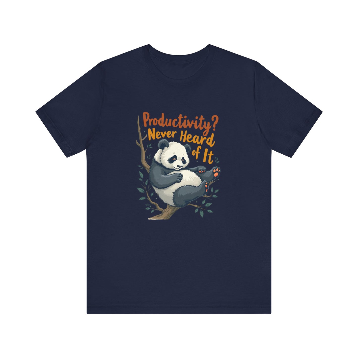 Lazy Panda T-Shirt Unisex