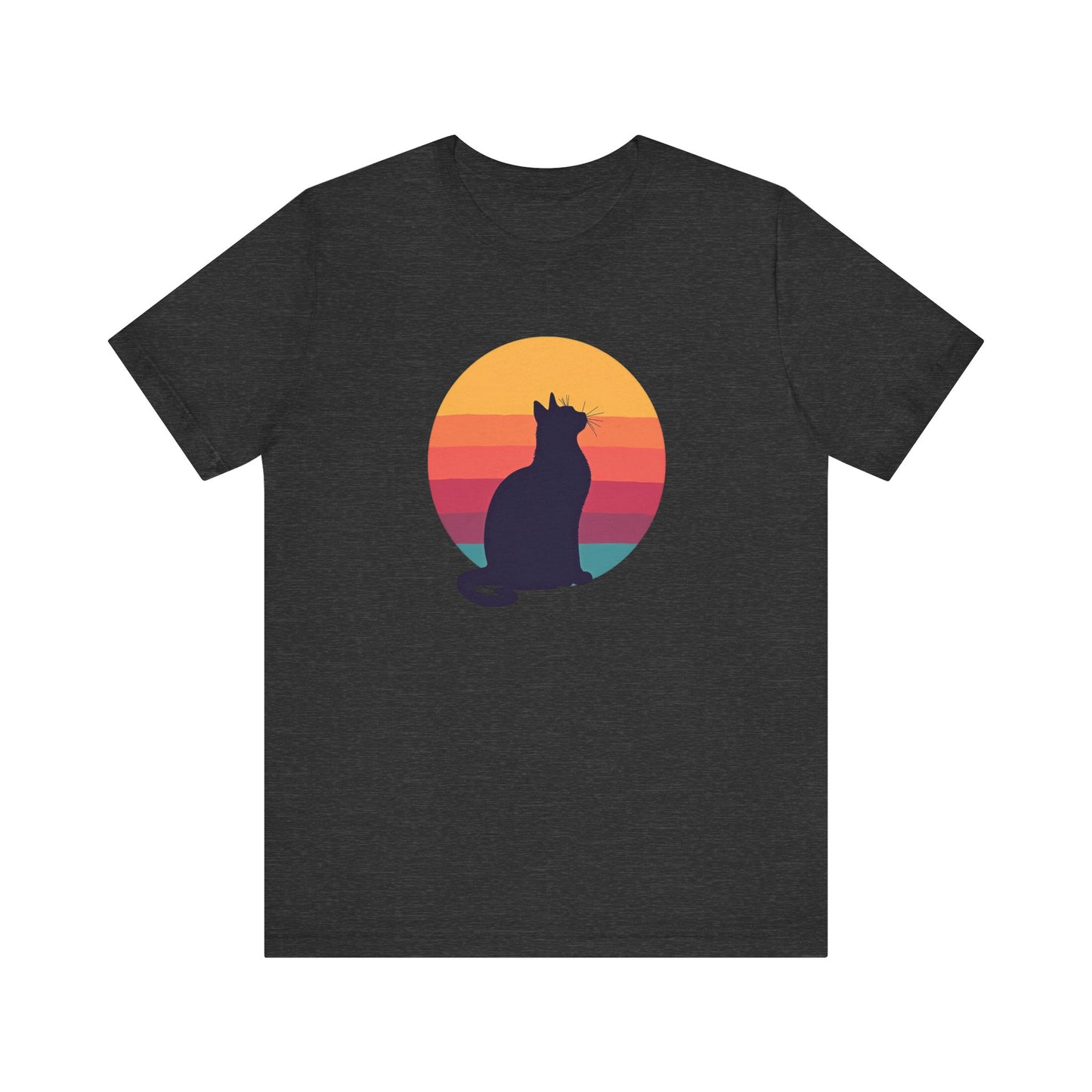 Cute Cat Silhouette T-Shirt Unisex