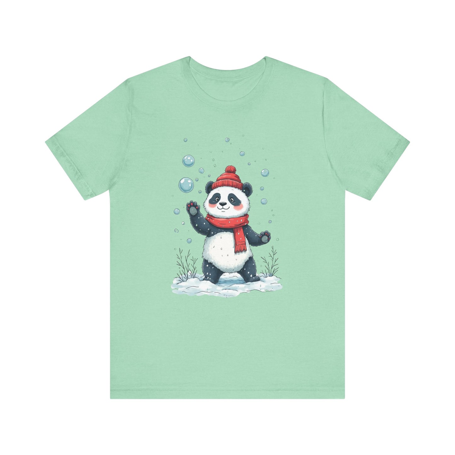 Snow Panda Unisex Tee