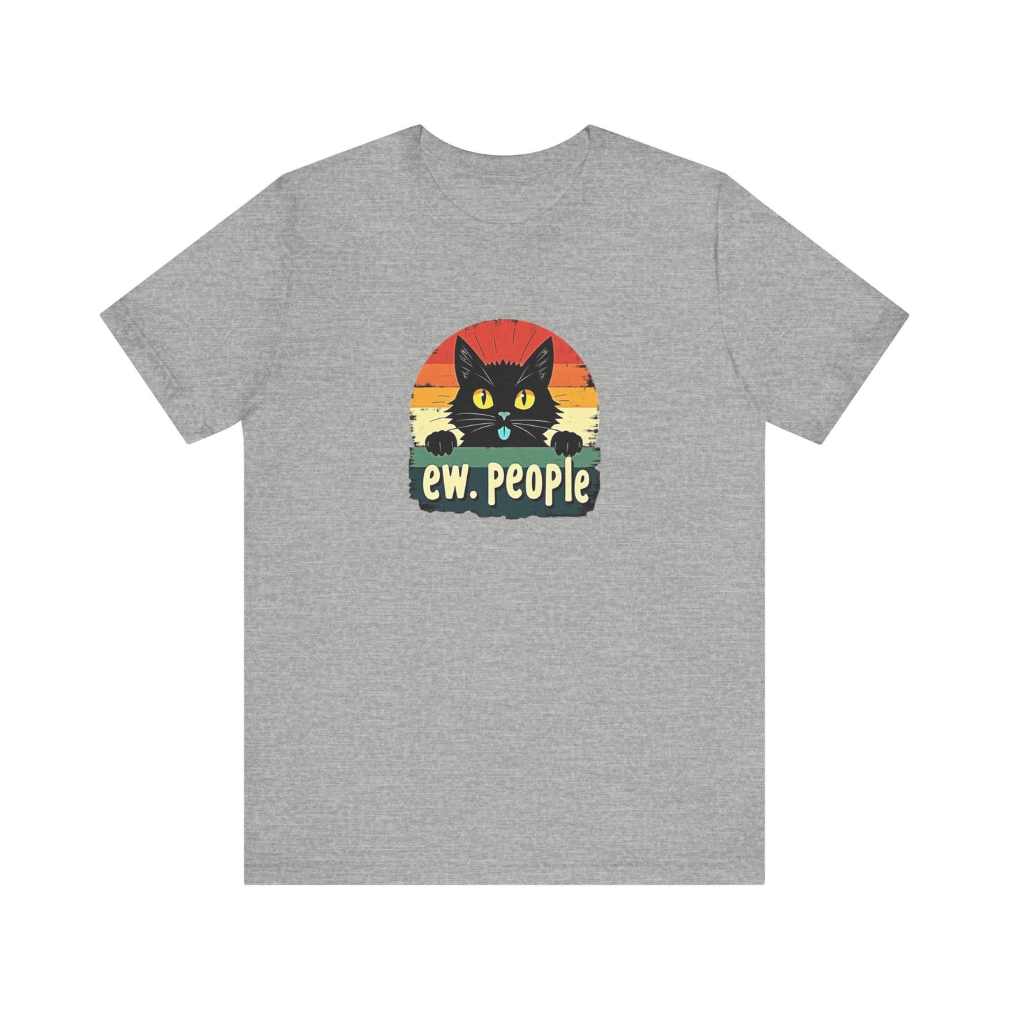 Funny Cat Ew People T-Shirt