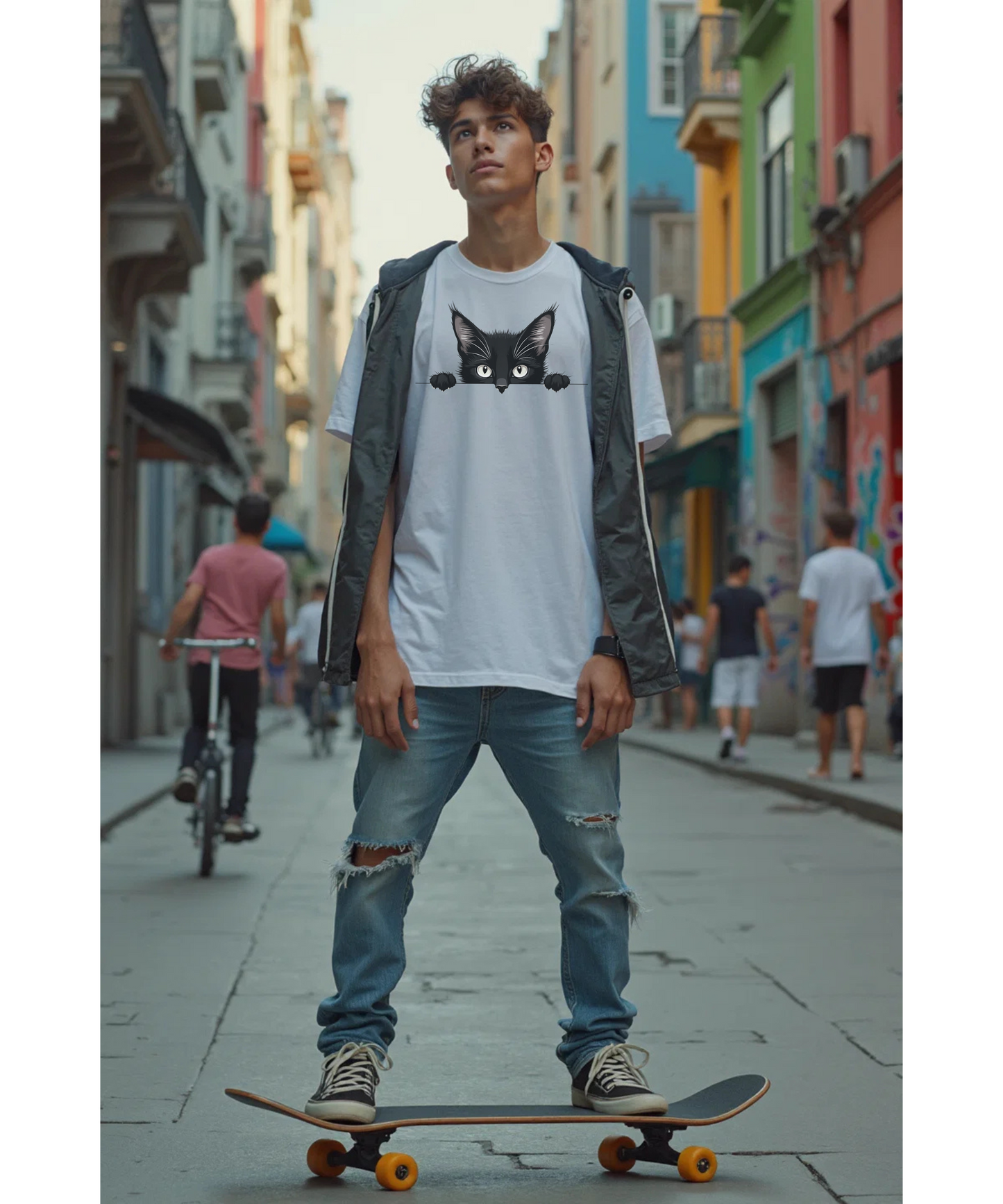 Black Cat T-Shirt Unisex