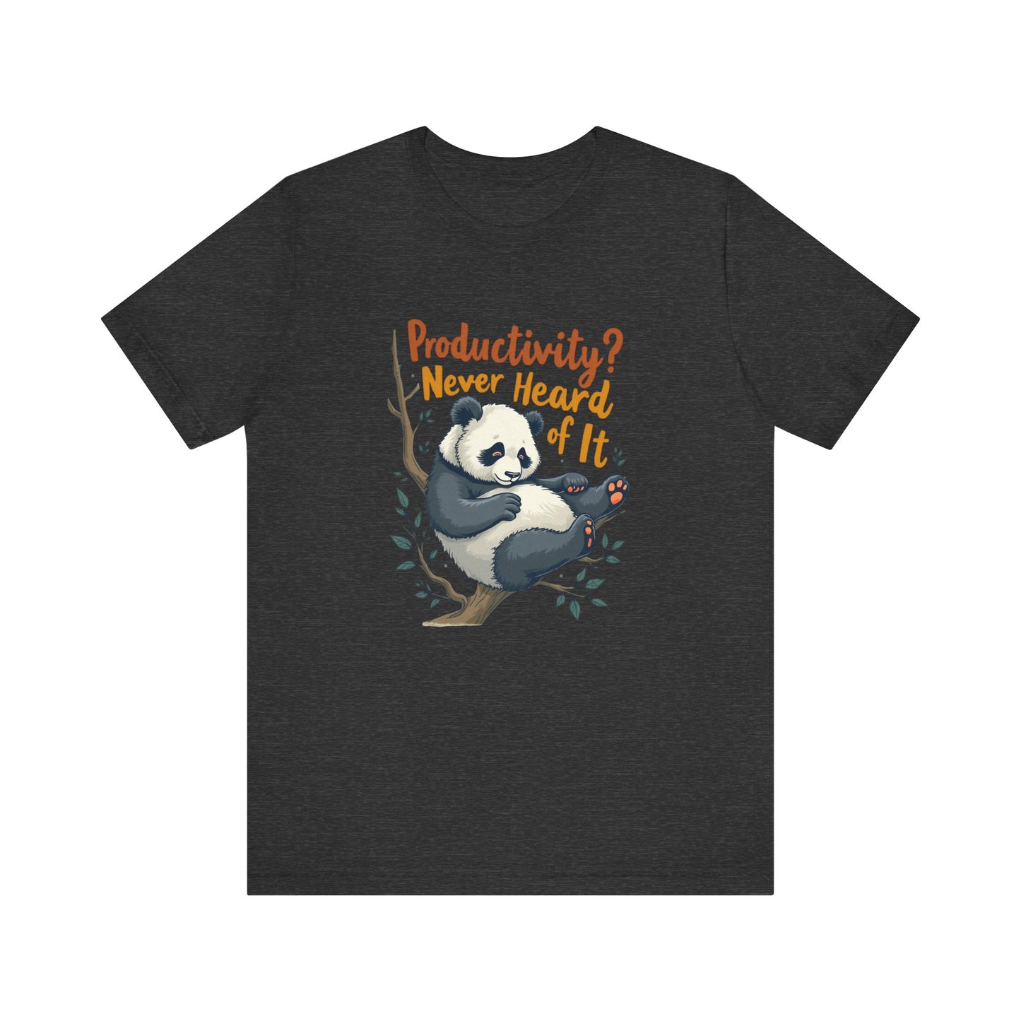 Lazy Panda T-Shirt Unisex