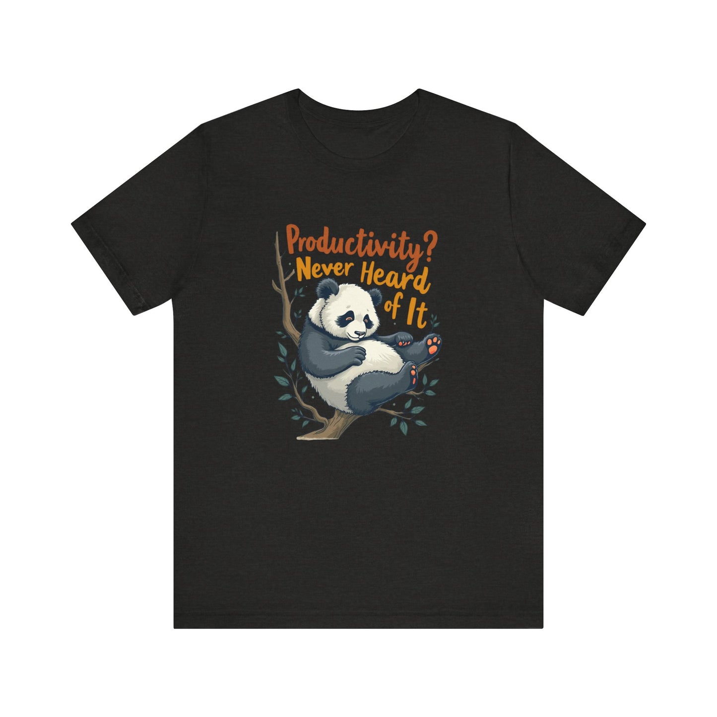 Lazy Panda T-Shirt Unisex
