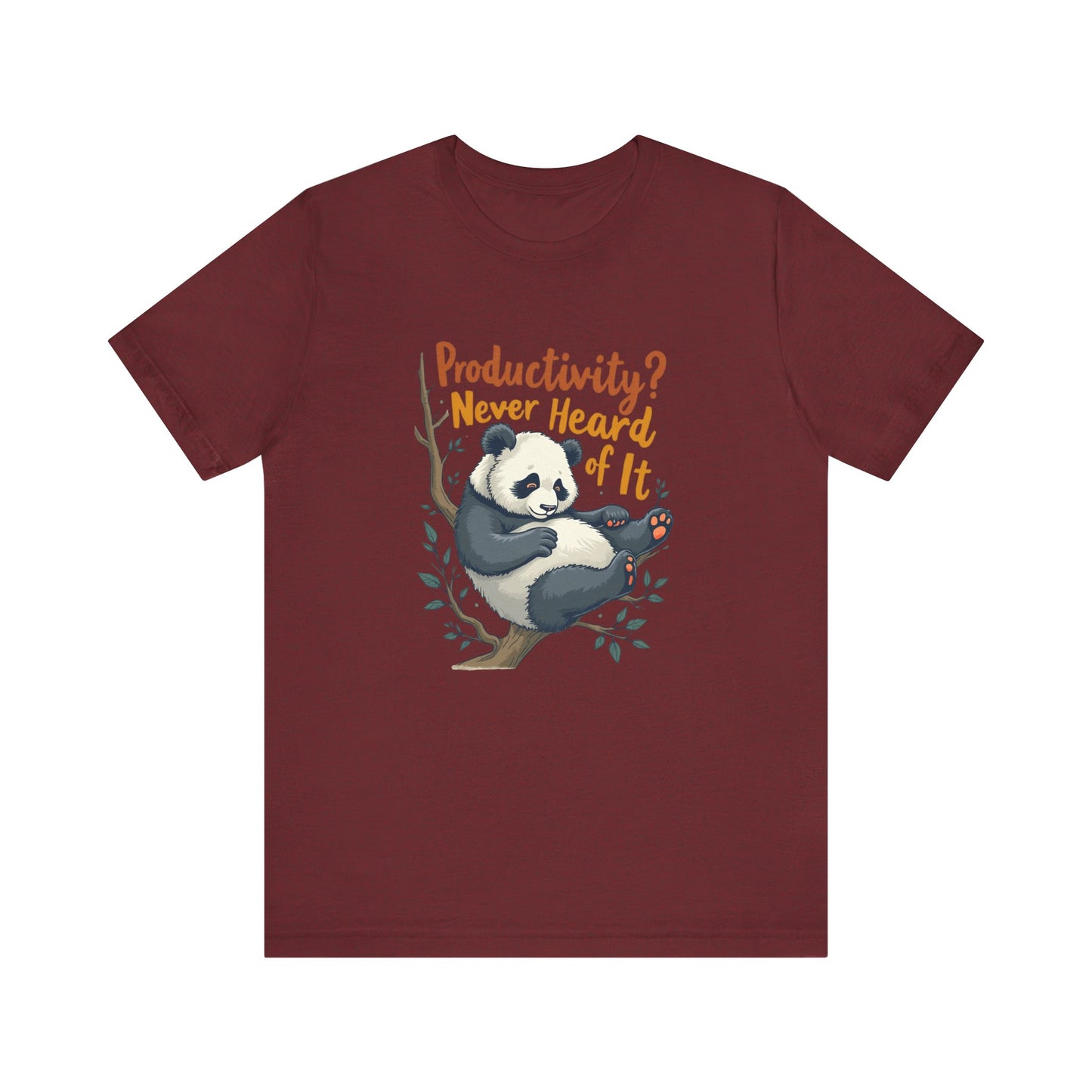 Lazy Panda T-Shirt Unisex