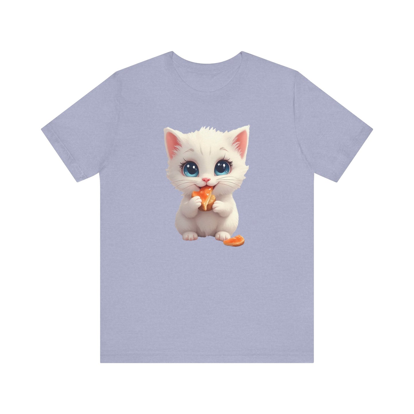 Cute Kitten Eating T-Shirt Unisex