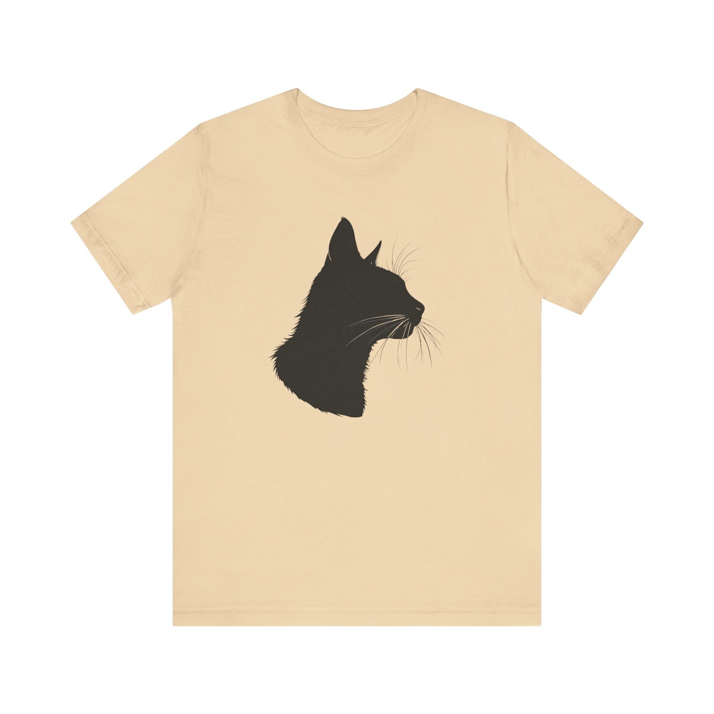 Black Cat Silhouette T-Shirt