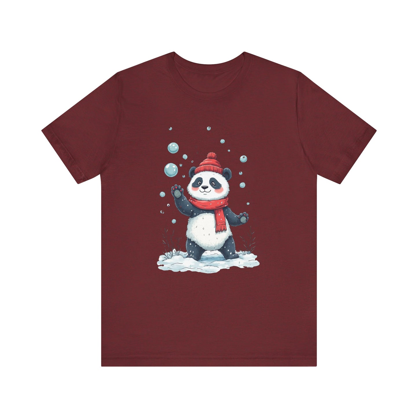 Snow Panda Unisex Tee