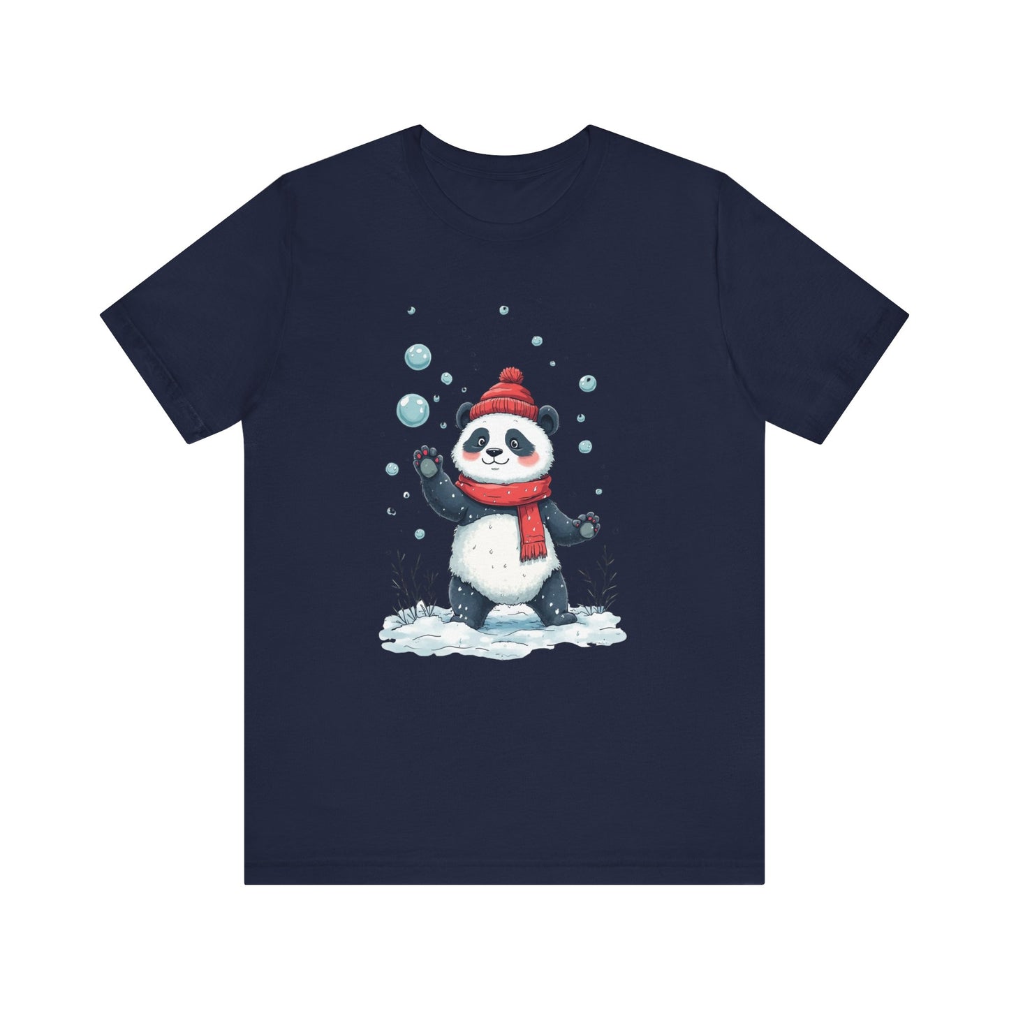 Snow Panda Unisex Tee
