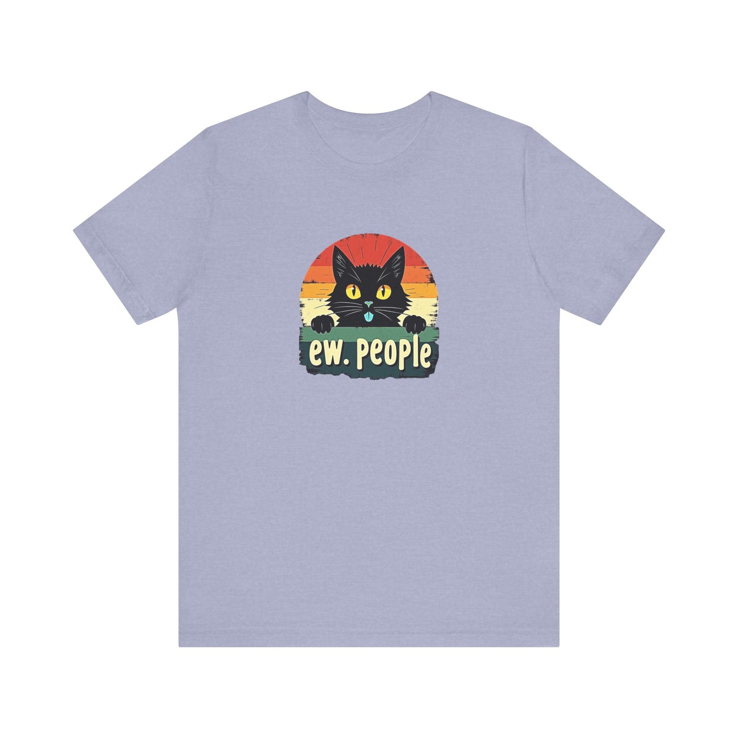 Funny Cat Ew People T-Shirt