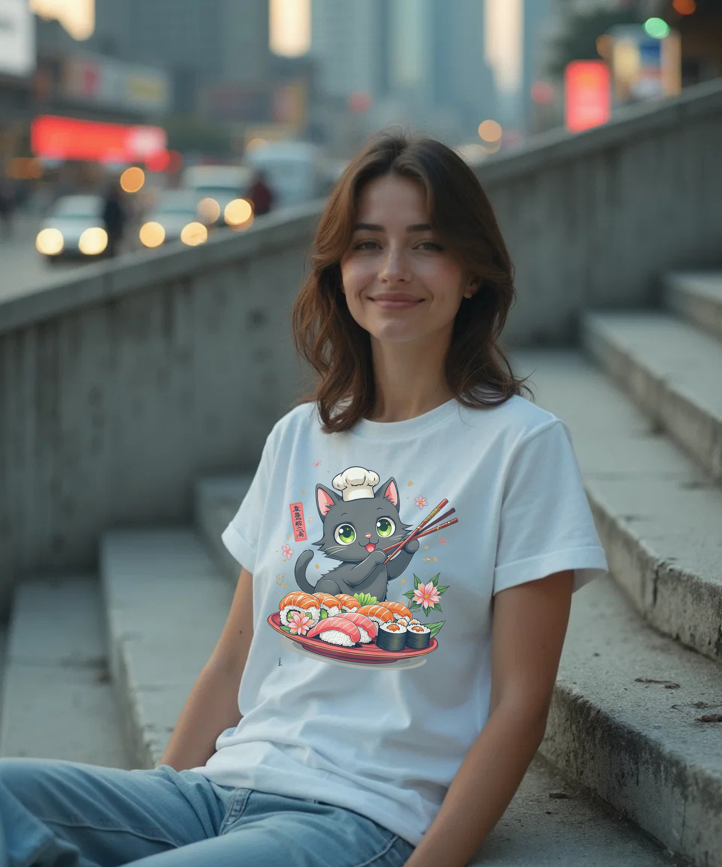 Sushi Cat T-Shirt