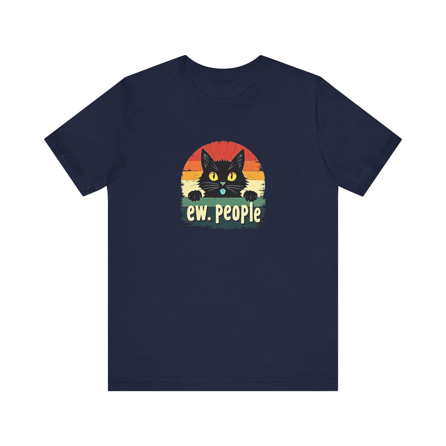 Funny Cat Ew People T-Shirt