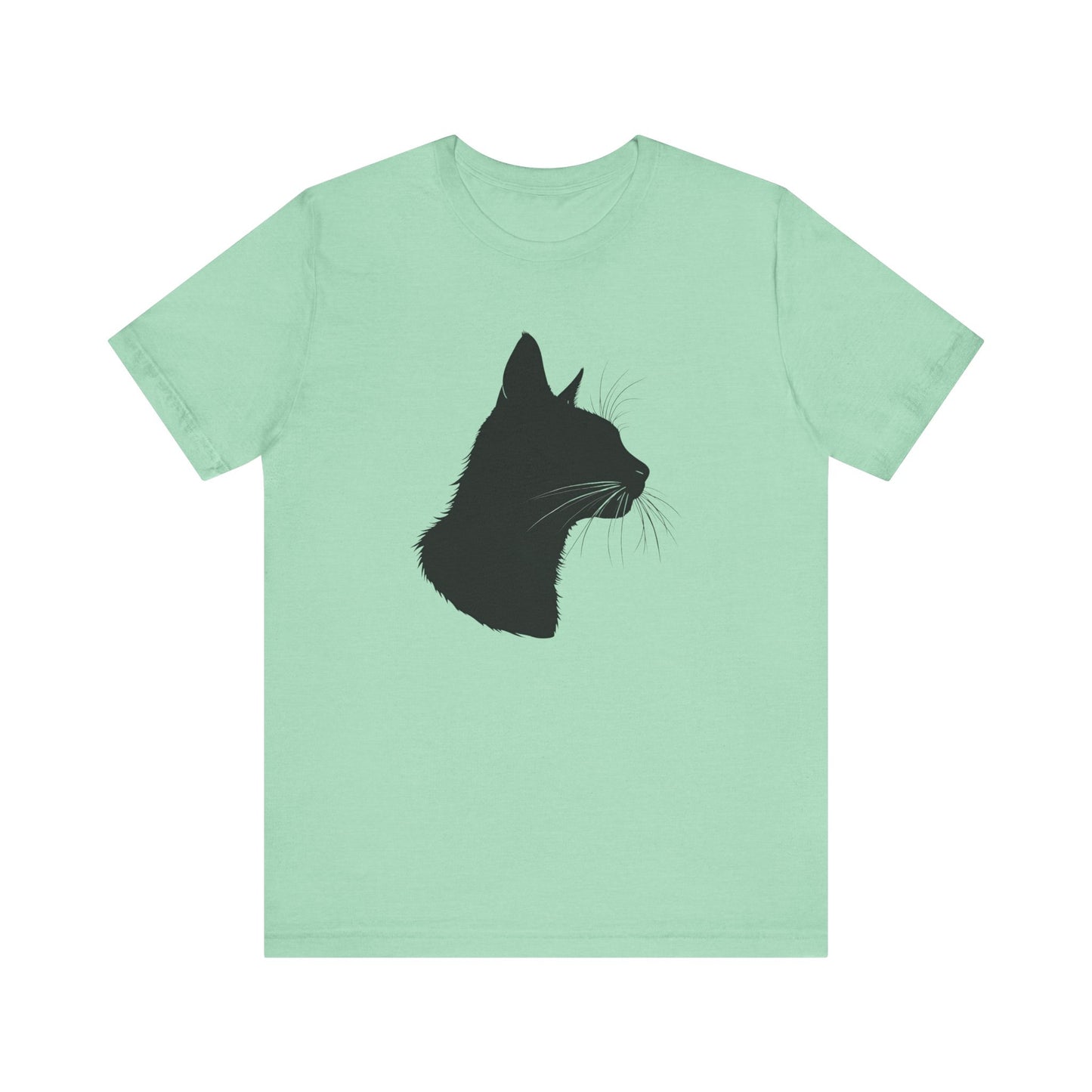 Black Cat Silhouette T-Shirt