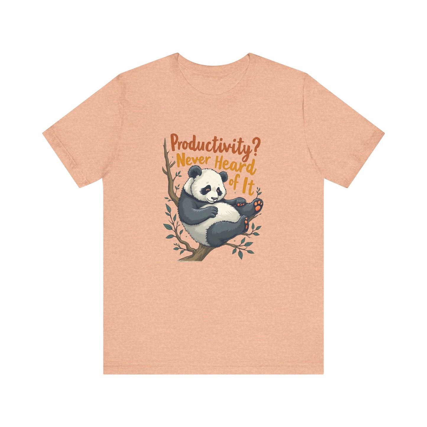 Lazy Panda T-Shirt Unisex
