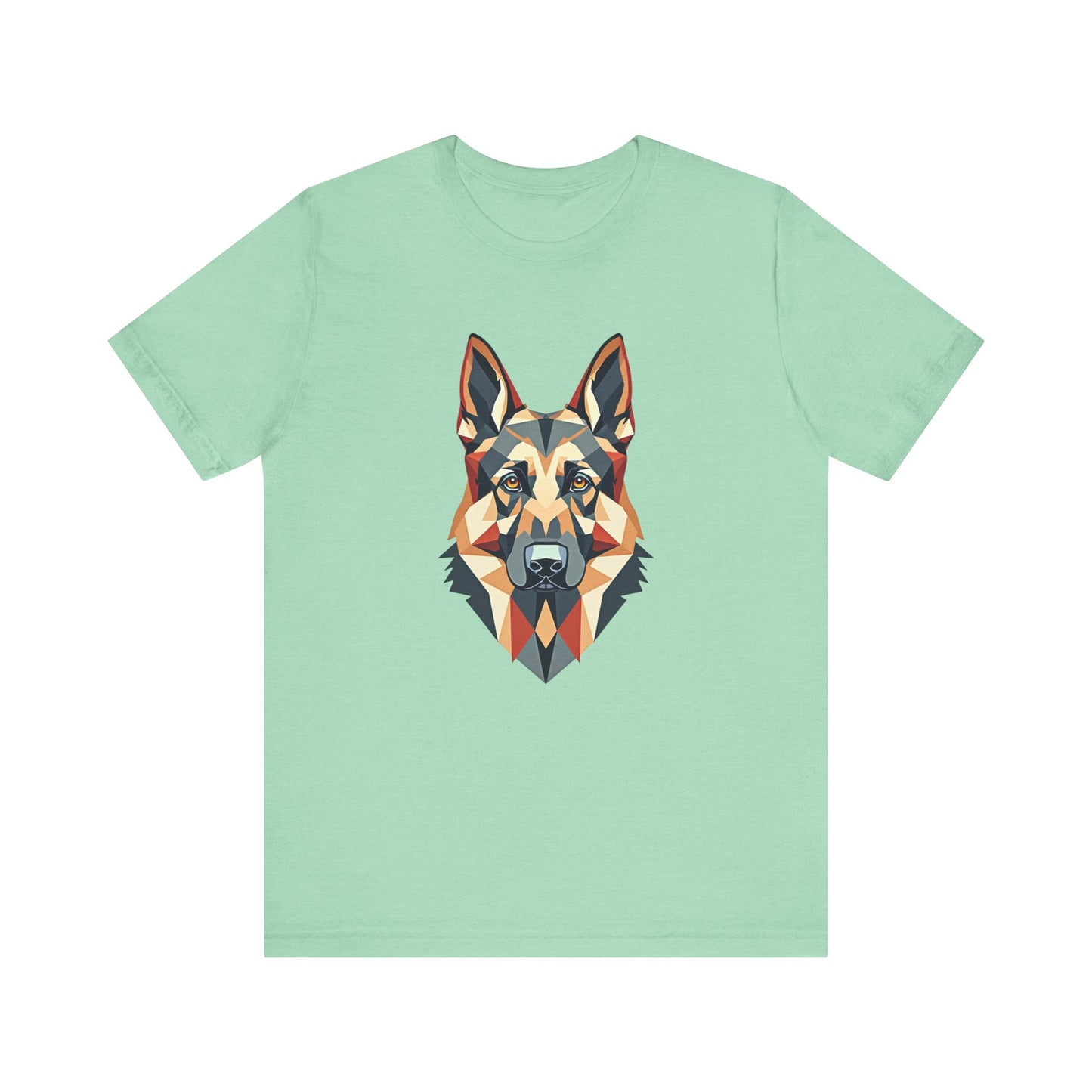 Geometric Dog T-Shirt Unisex