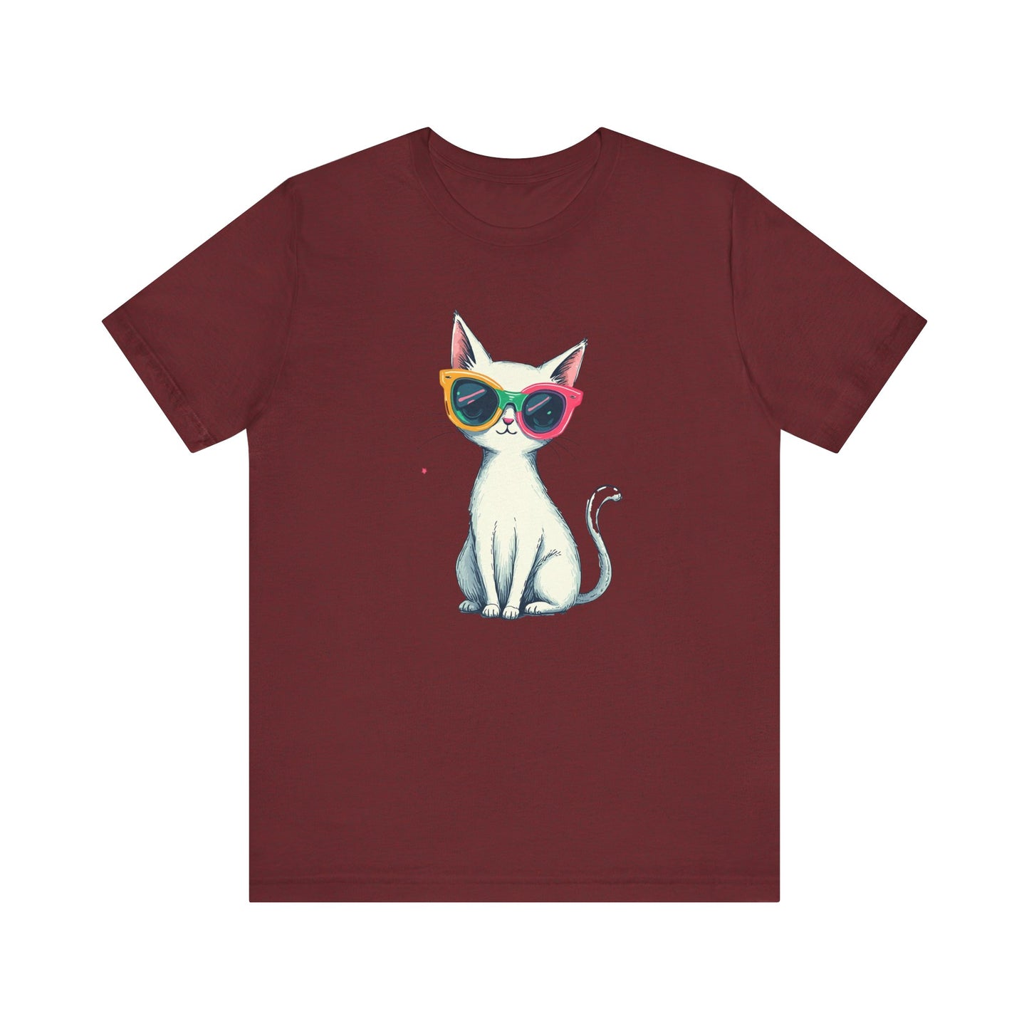 Cute Cat with Sunglasses T-Shirt