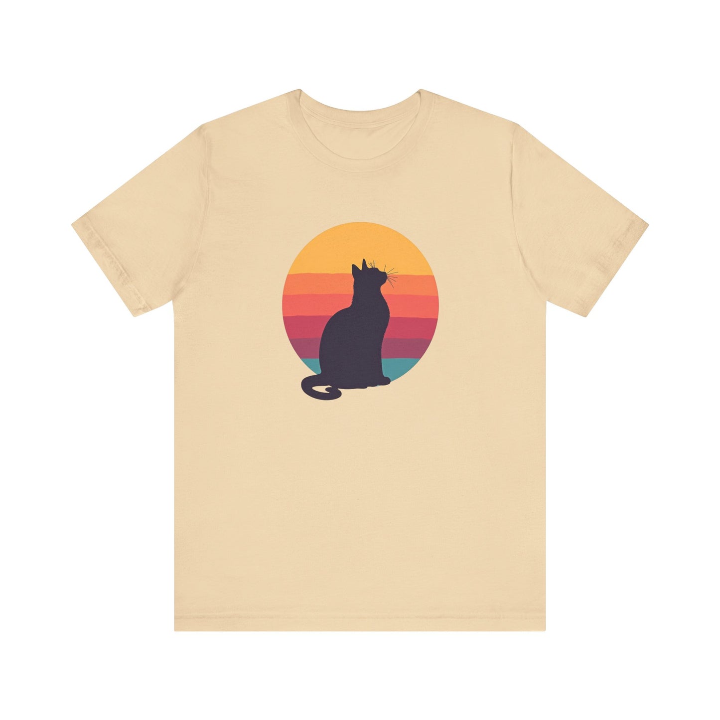 Cute Cat Silhouette T-Shirt Unisex