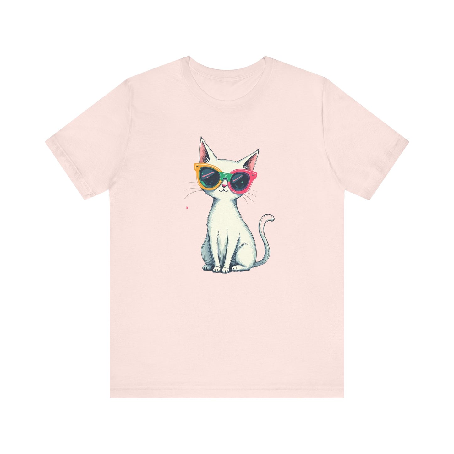 Cute Cat with Sunglasses T-Shirt
