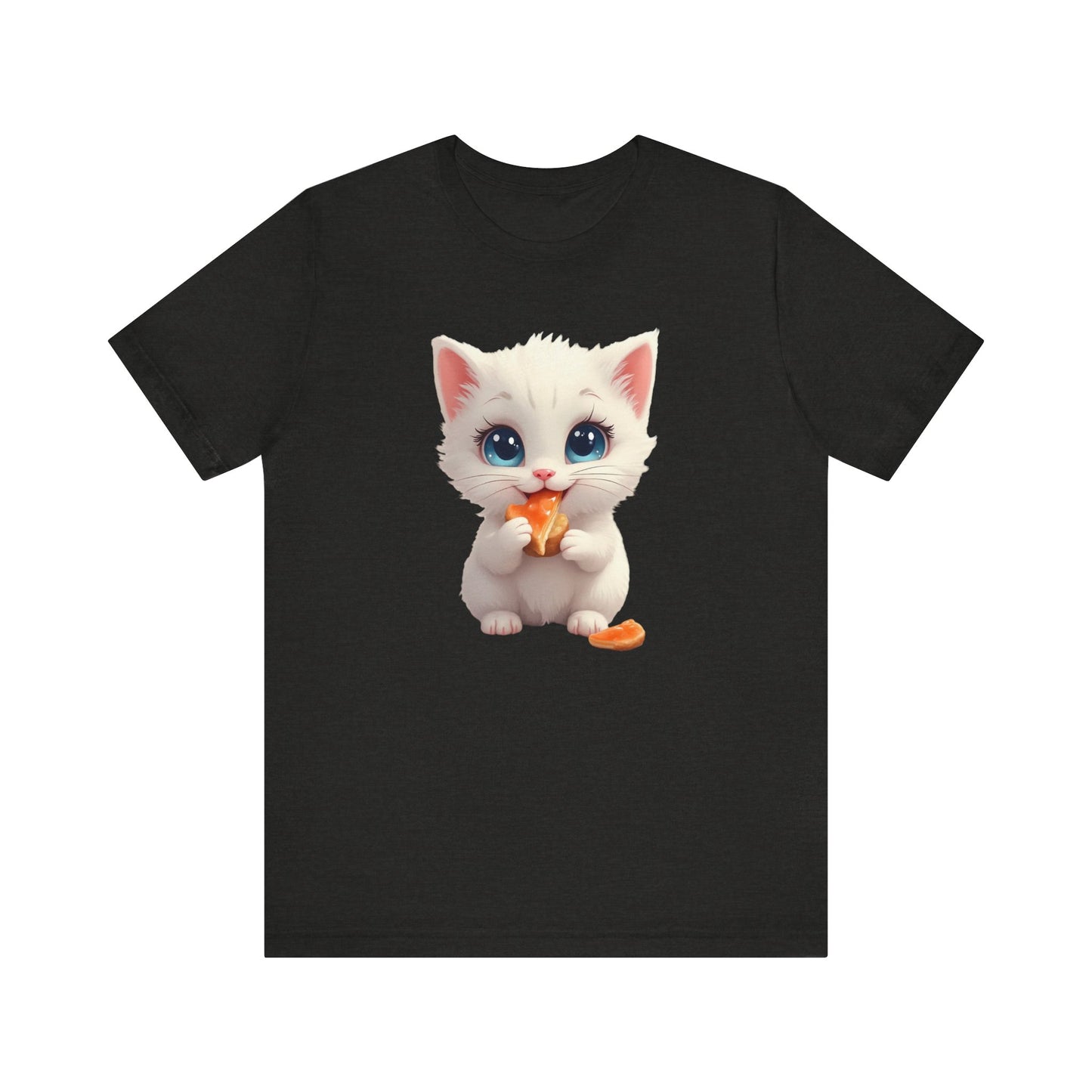Cute Kitten Eating T-Shirt Unisex