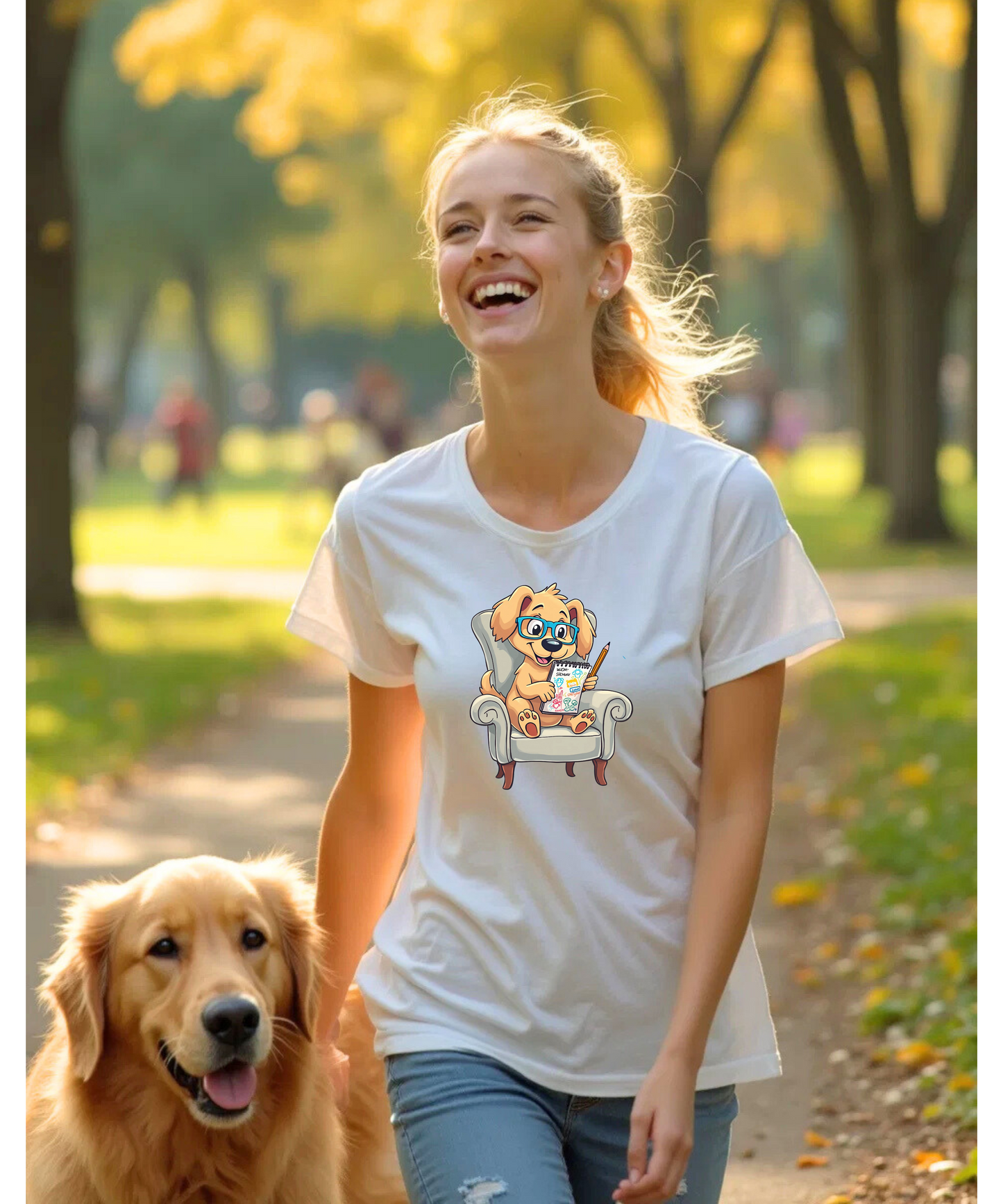 Cute Dog T-Shirt Unisex