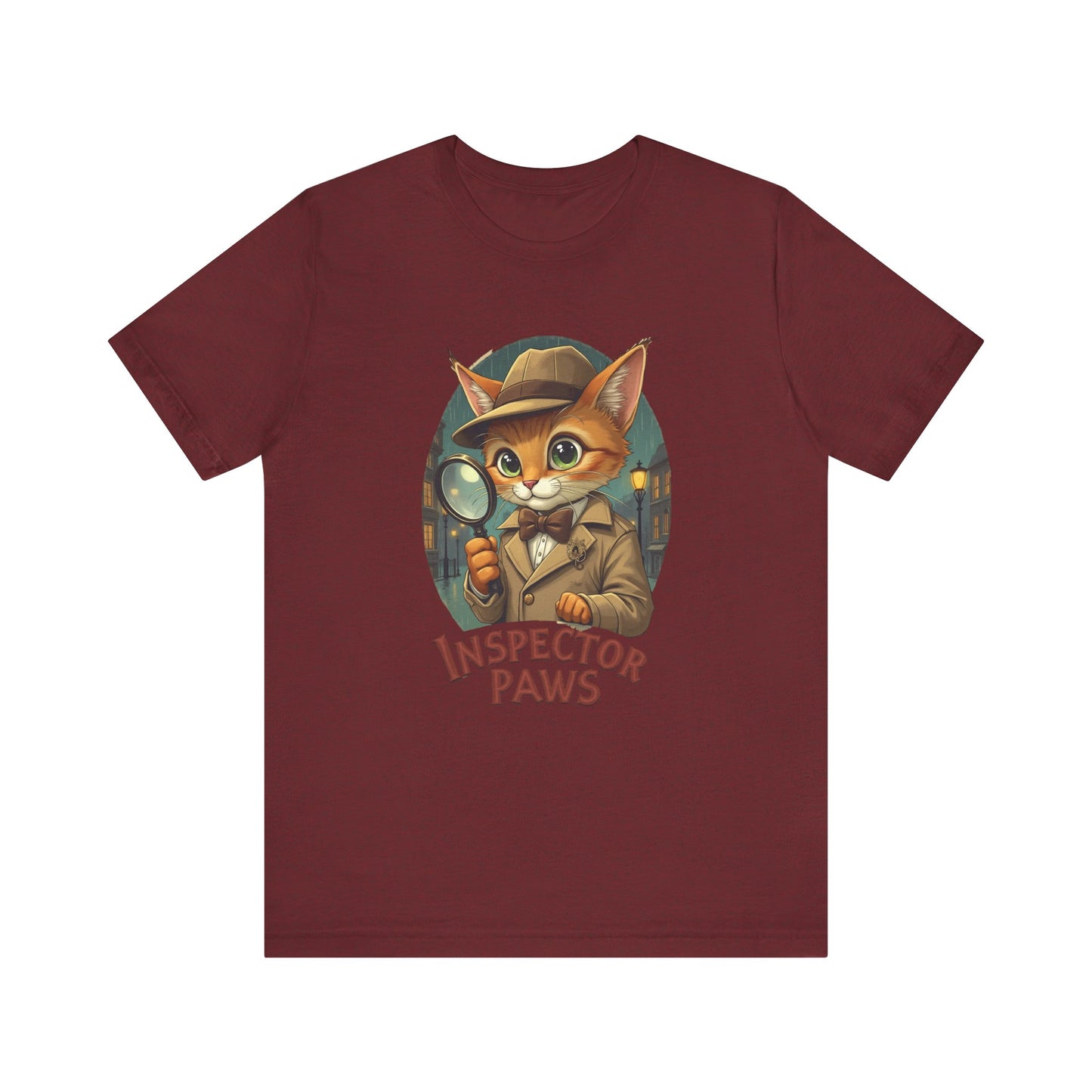 Detective Cat T-Short Unisex