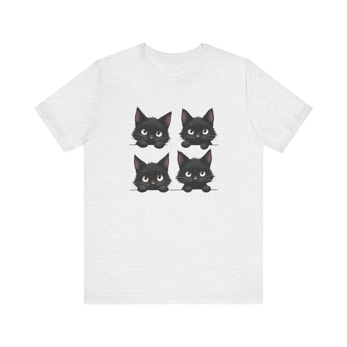 Cute Black Cats T-Shirt Unisex