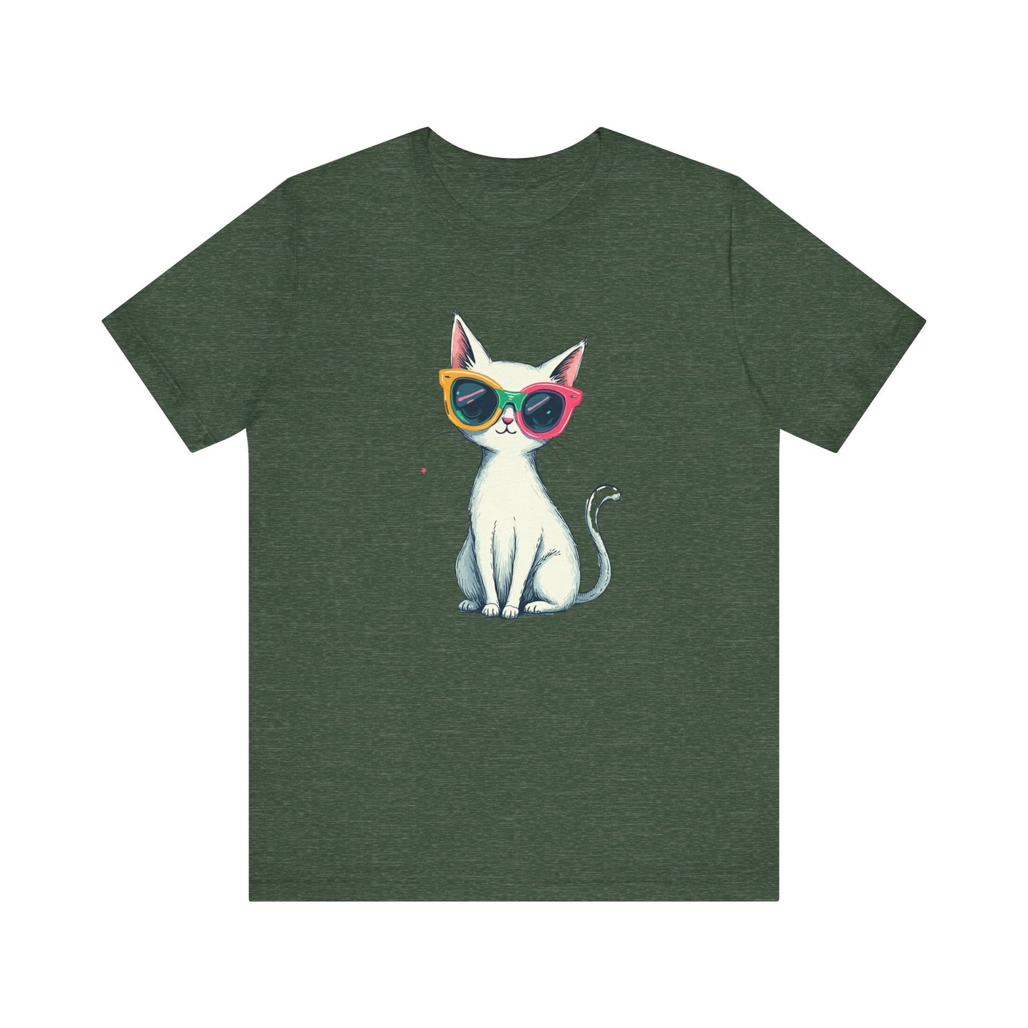 Cute Cat with Sunglasses T-Shirt