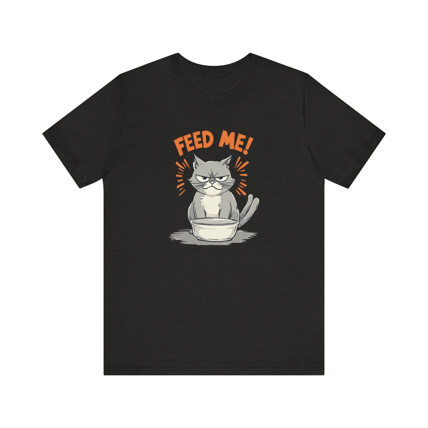 Funny Cat FEED ME T-Shirt