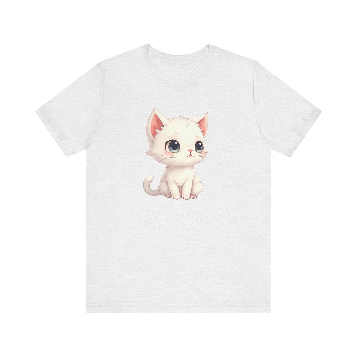 Cute White Kitten T-Shirt