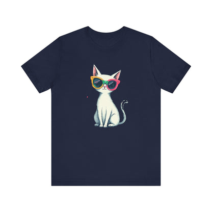 Cute Cat with Sunglasses T-Shirt