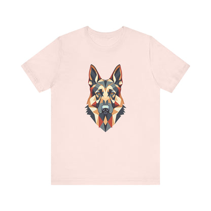 Geometric Dog T-Shirt Unisex