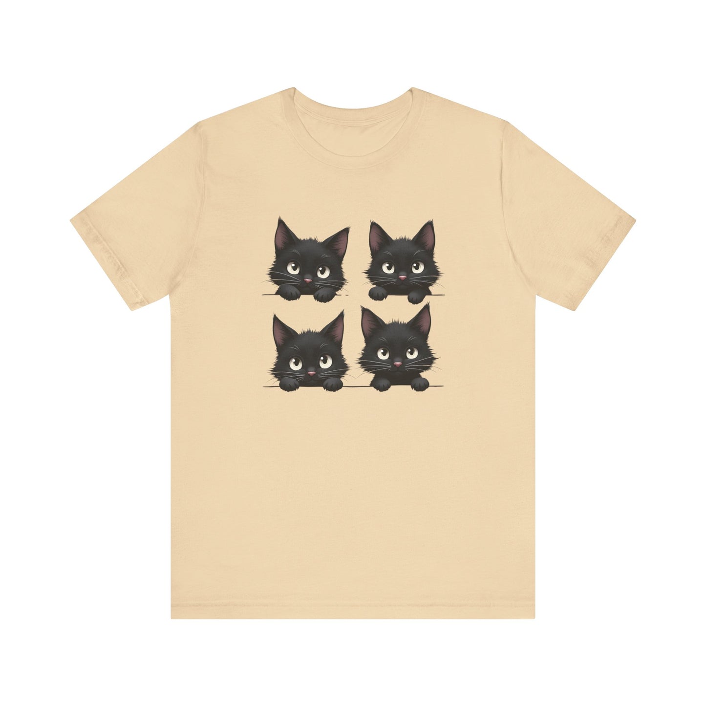Cute Black Cats T-Shirt Unisex