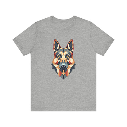 Geometric Dog T-Shirt Unisex