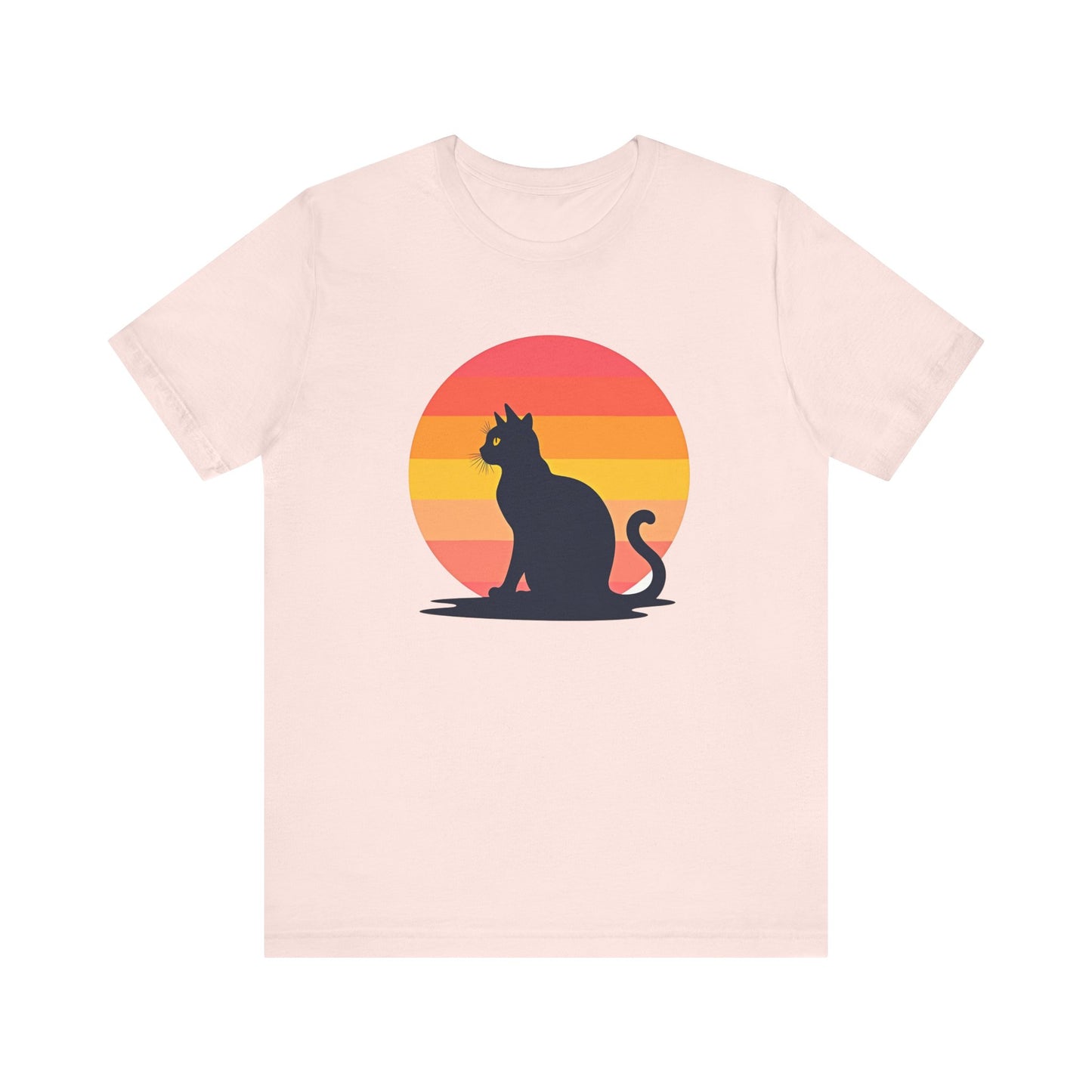 Black Cat Graphic T-Shirt