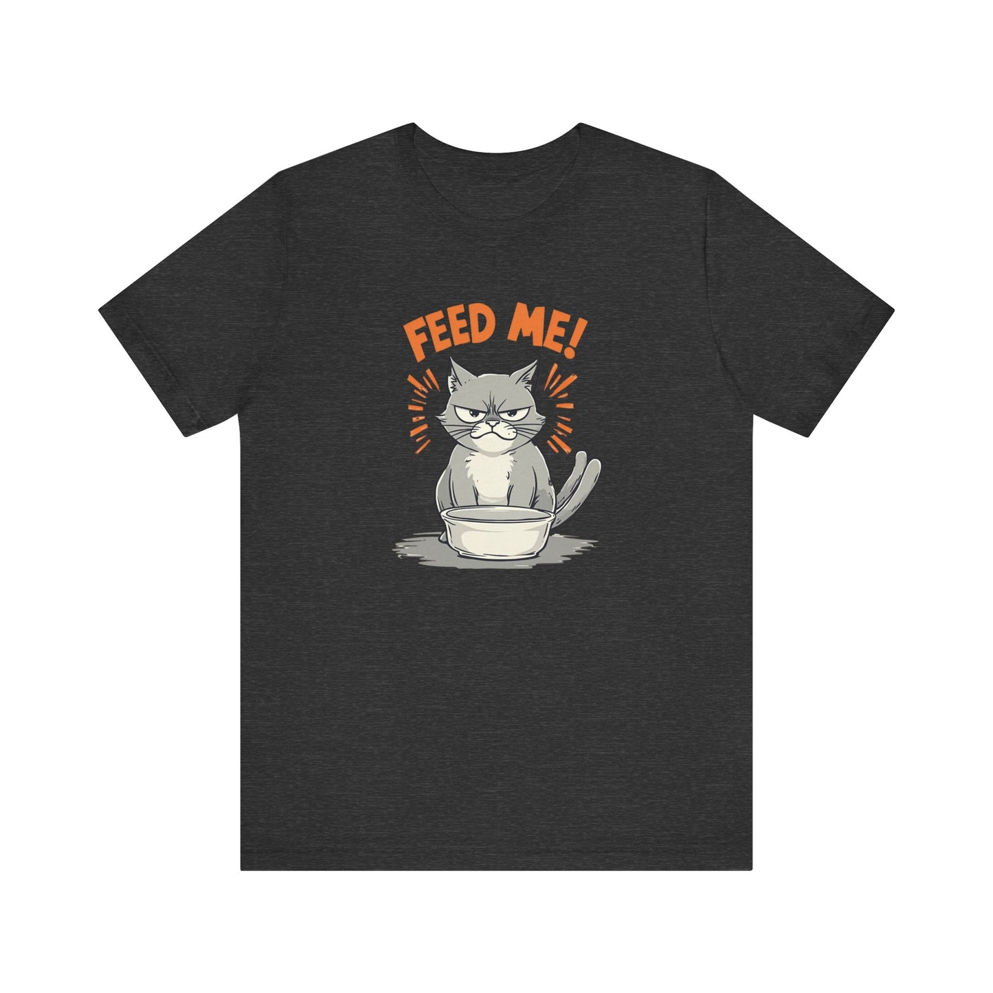 Funny Cat FEED ME T-Shirt