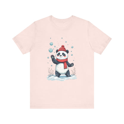 Snow Panda Unisex Tee