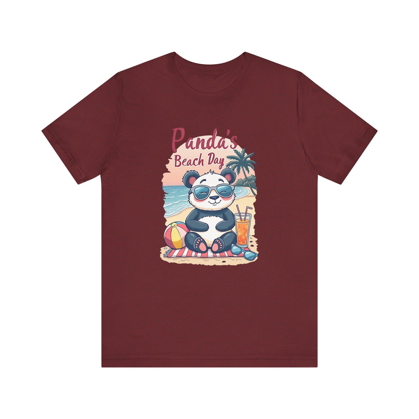 Beach Panda Unisex Tee
