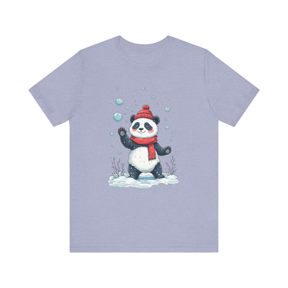 Snow Panda Unisex Tee