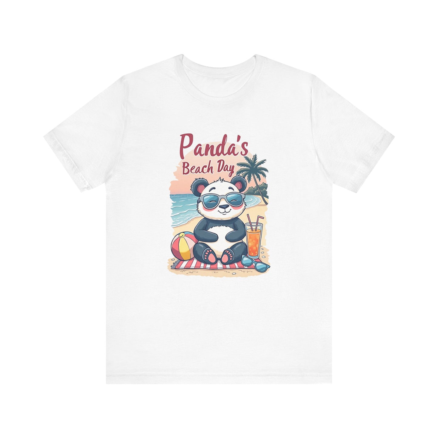 Beach Panda Unisex Tee