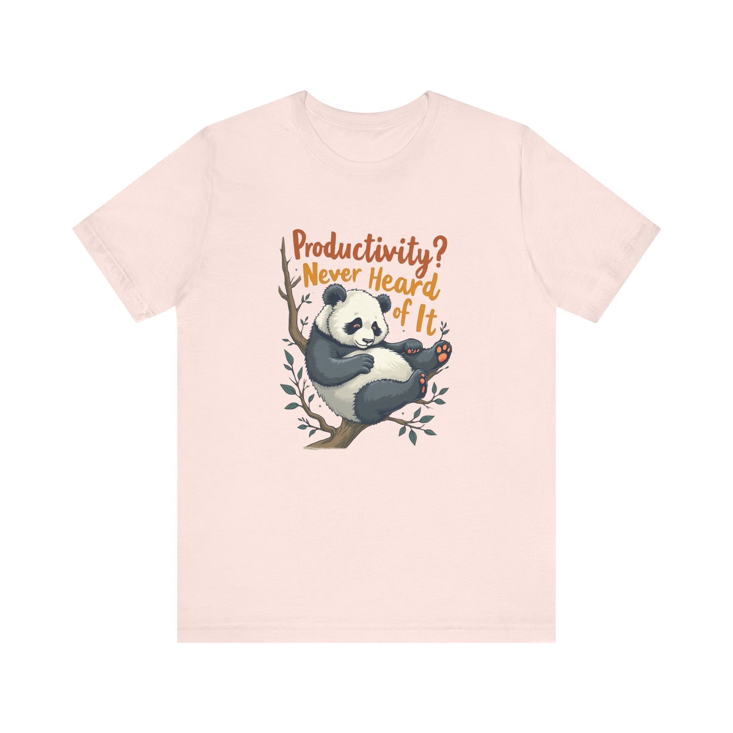Lazy Panda T-Shirt Unisex